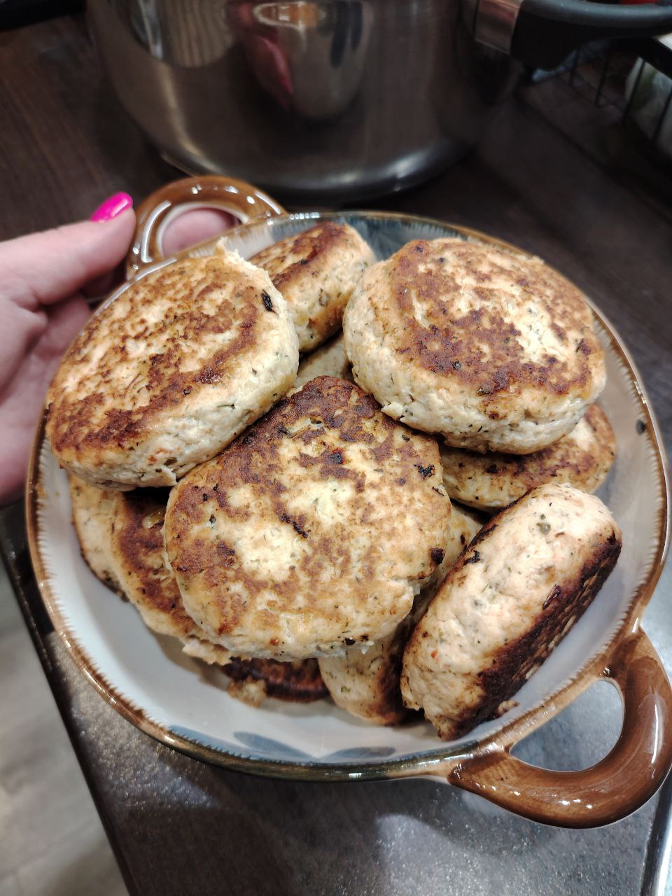 Котлетки из семги