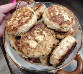 Котлетки из семги