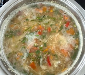 Постные щи на чечевице