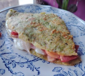 Кабачковая лепешка