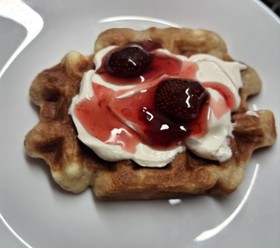 Вафли творожные