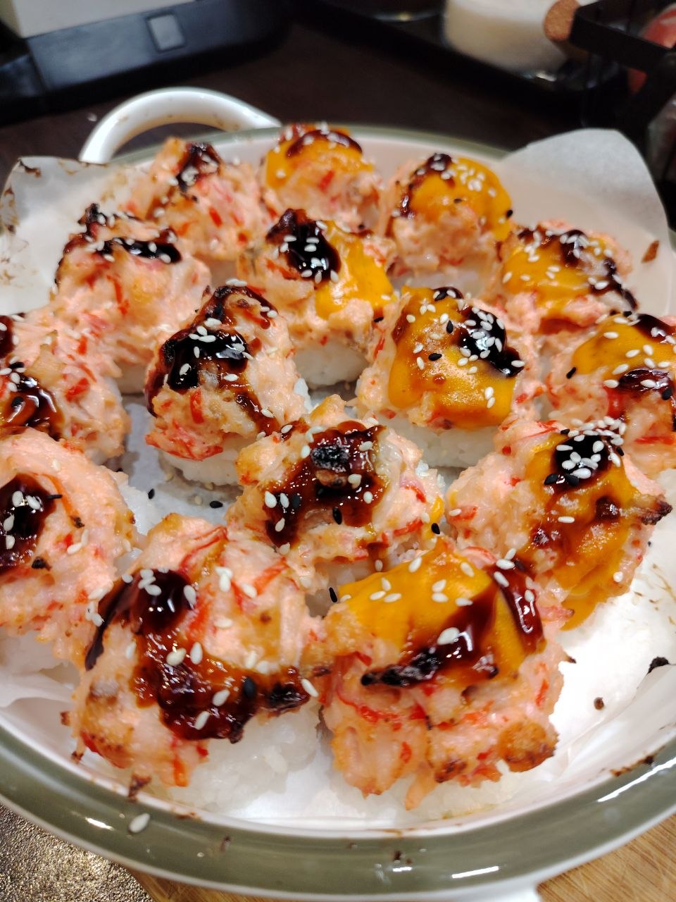 Горячие а-ля роллы