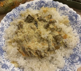 Бефстроганов из говядины с белыми грибами в сливочном соусе