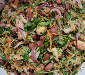 Салат с морепродуктами