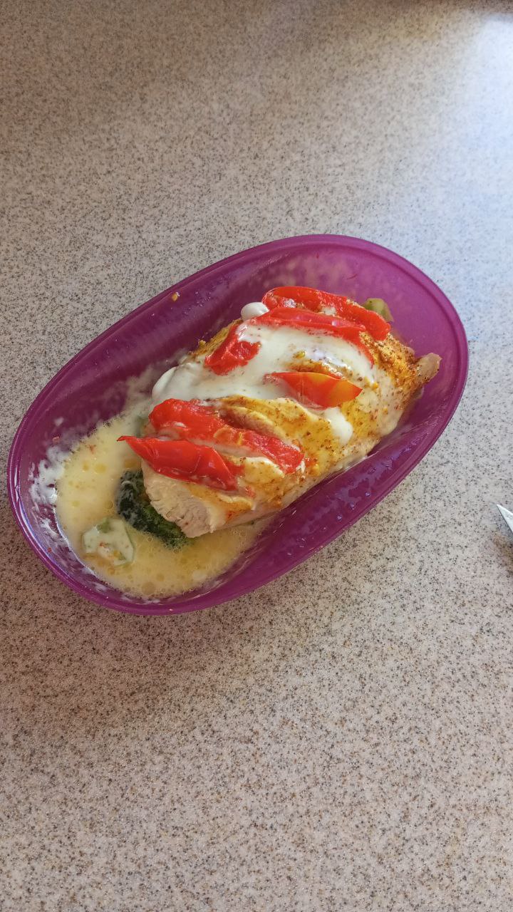 Запеченное куриное филе