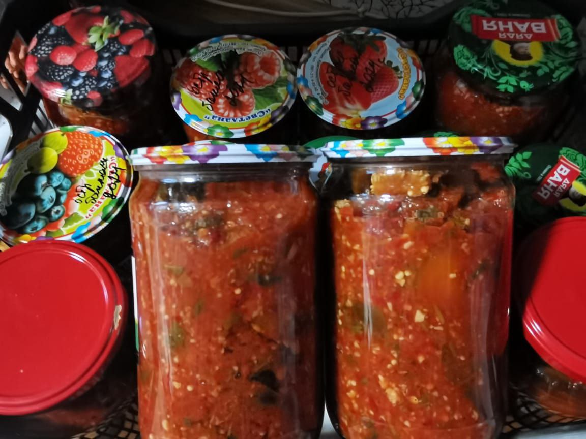 Закуска из баклажан на зиму