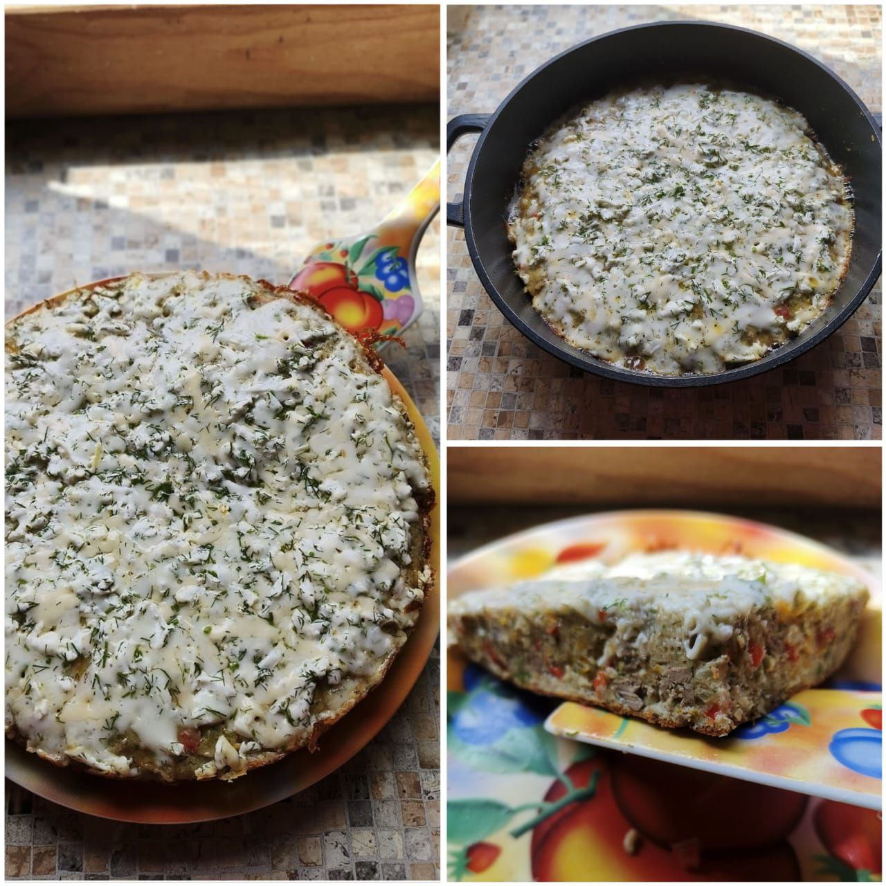 Пирог с печенью