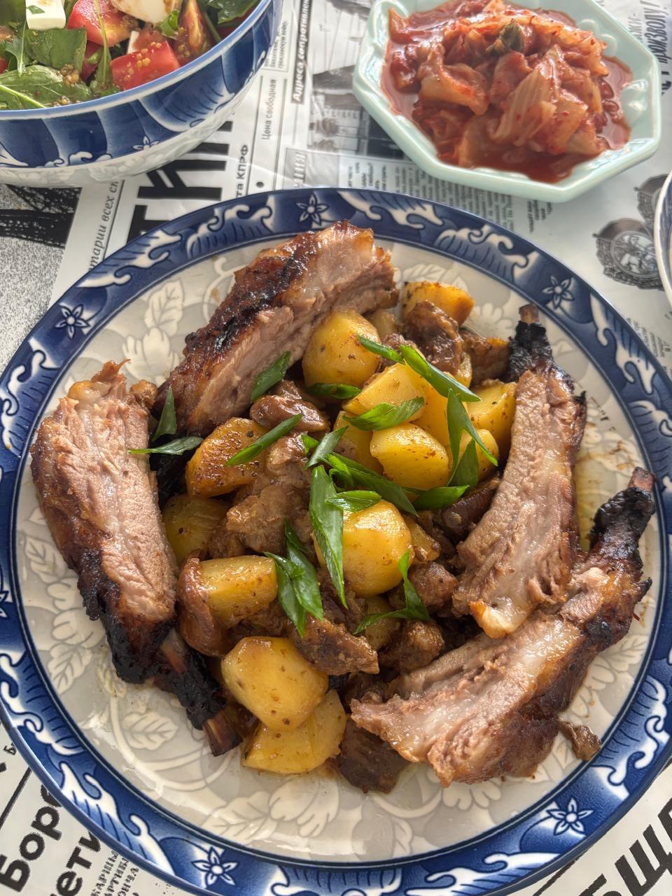 Свиные ребра- корона