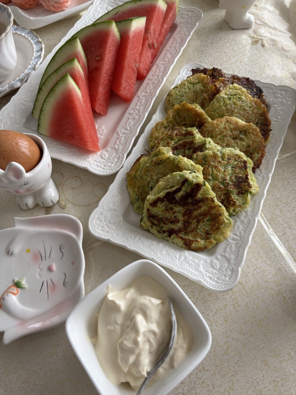 Оладушки из кабачков