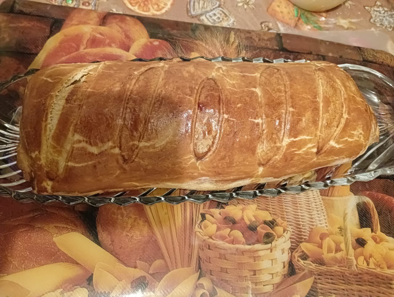 Штрудель с вишней