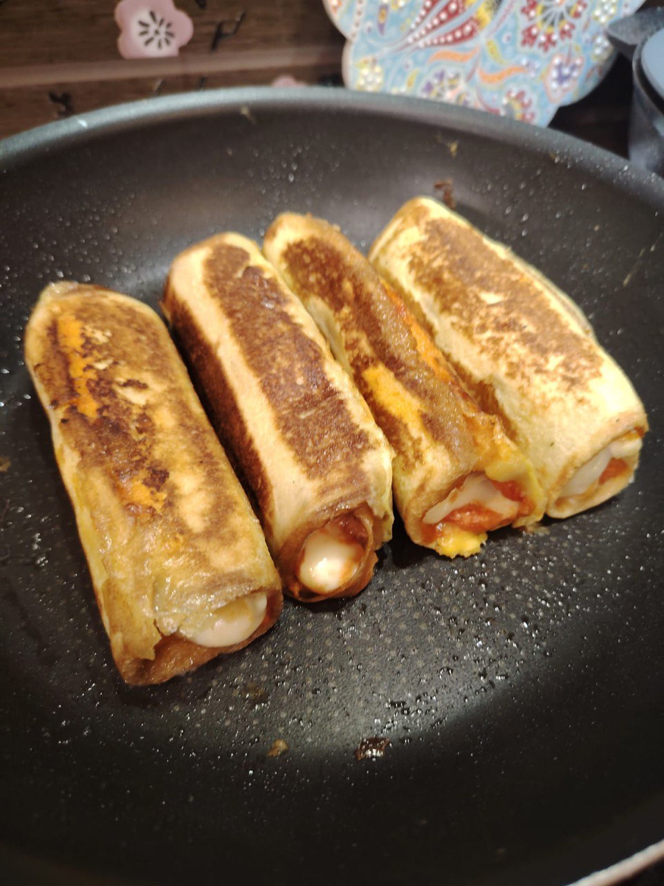 Рулетики на завтрак