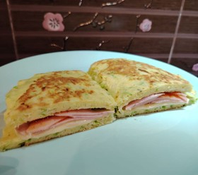 Кабачковые лепешки с начинкой