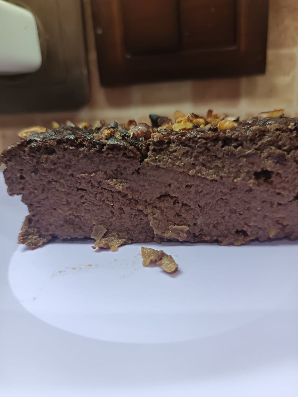 Яблочный брауни