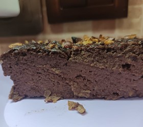 Яблочный брауни