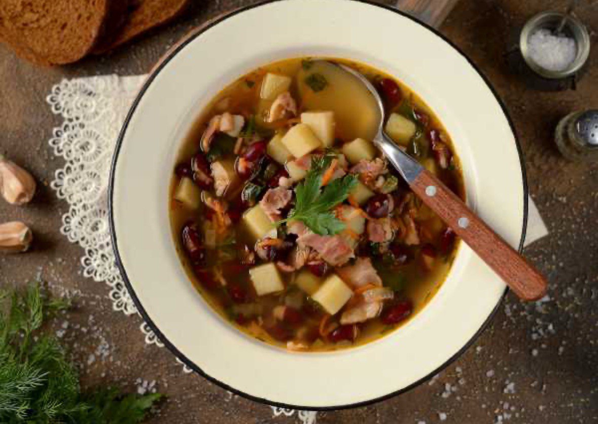 Польский суп Фасоля