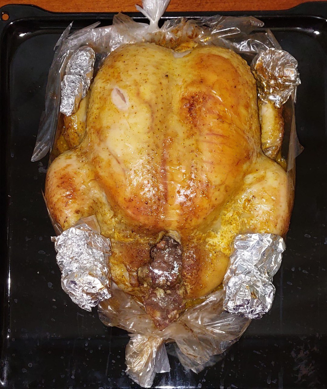 Курочка запеченная в духовке