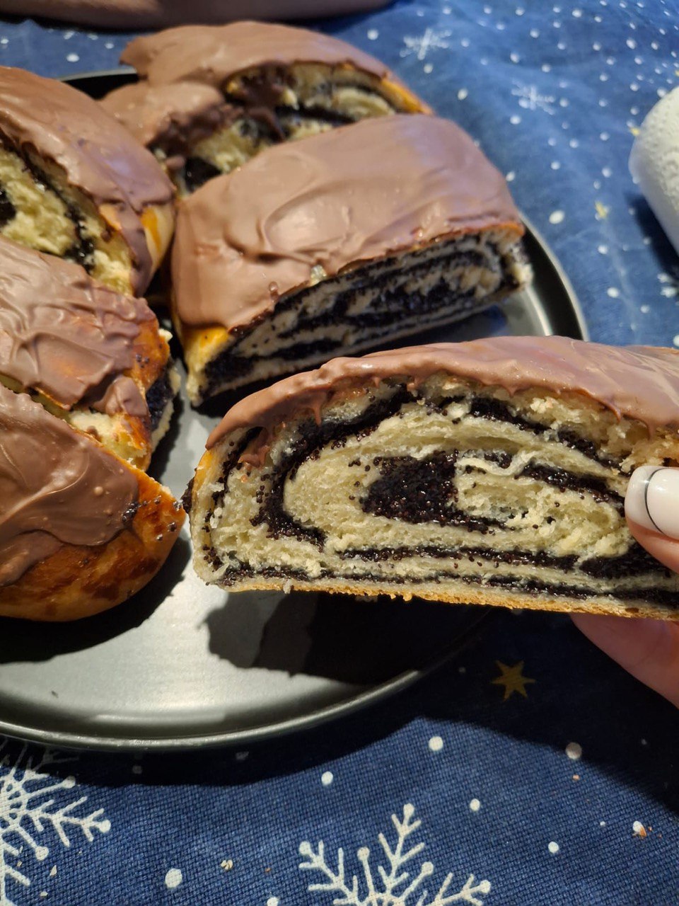 Рулет с маком