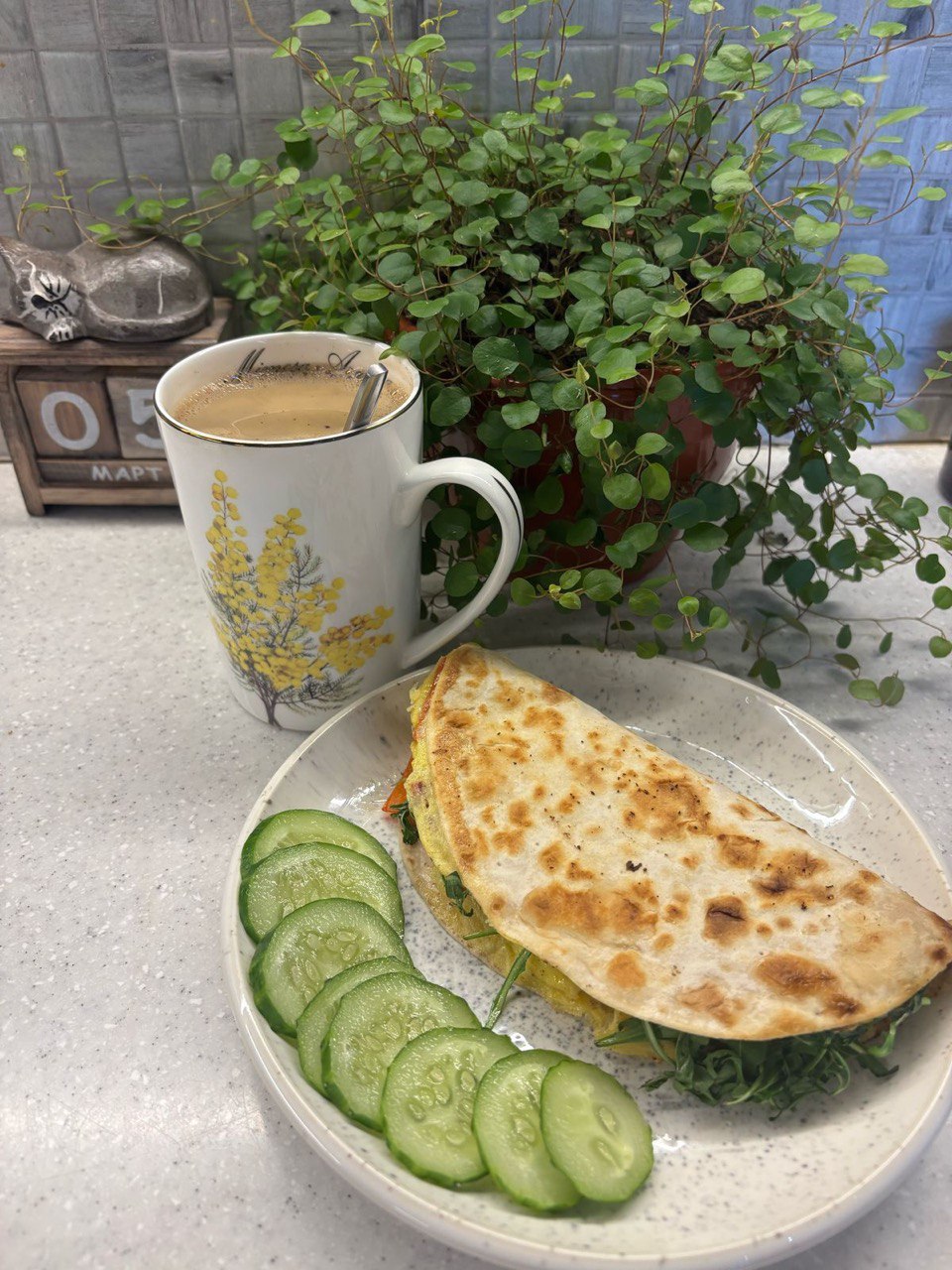 Завтрак в лаваше