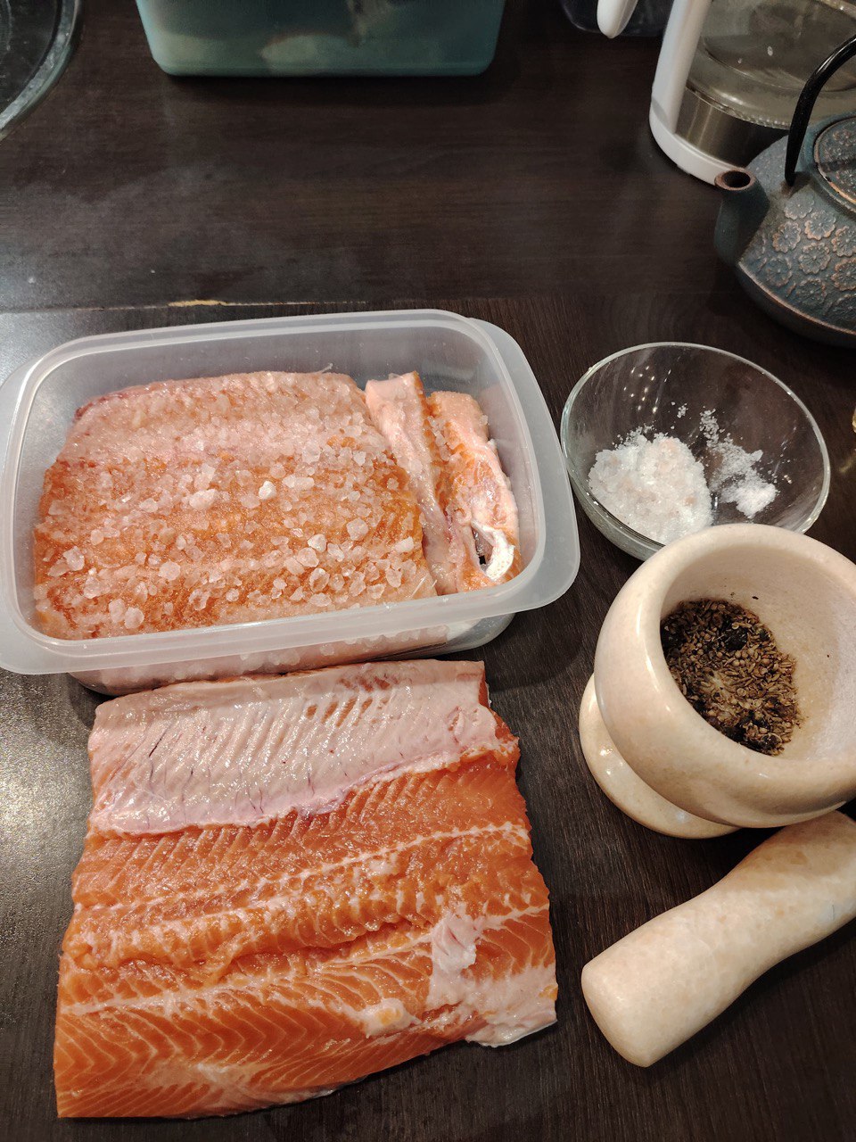 Семга соленая