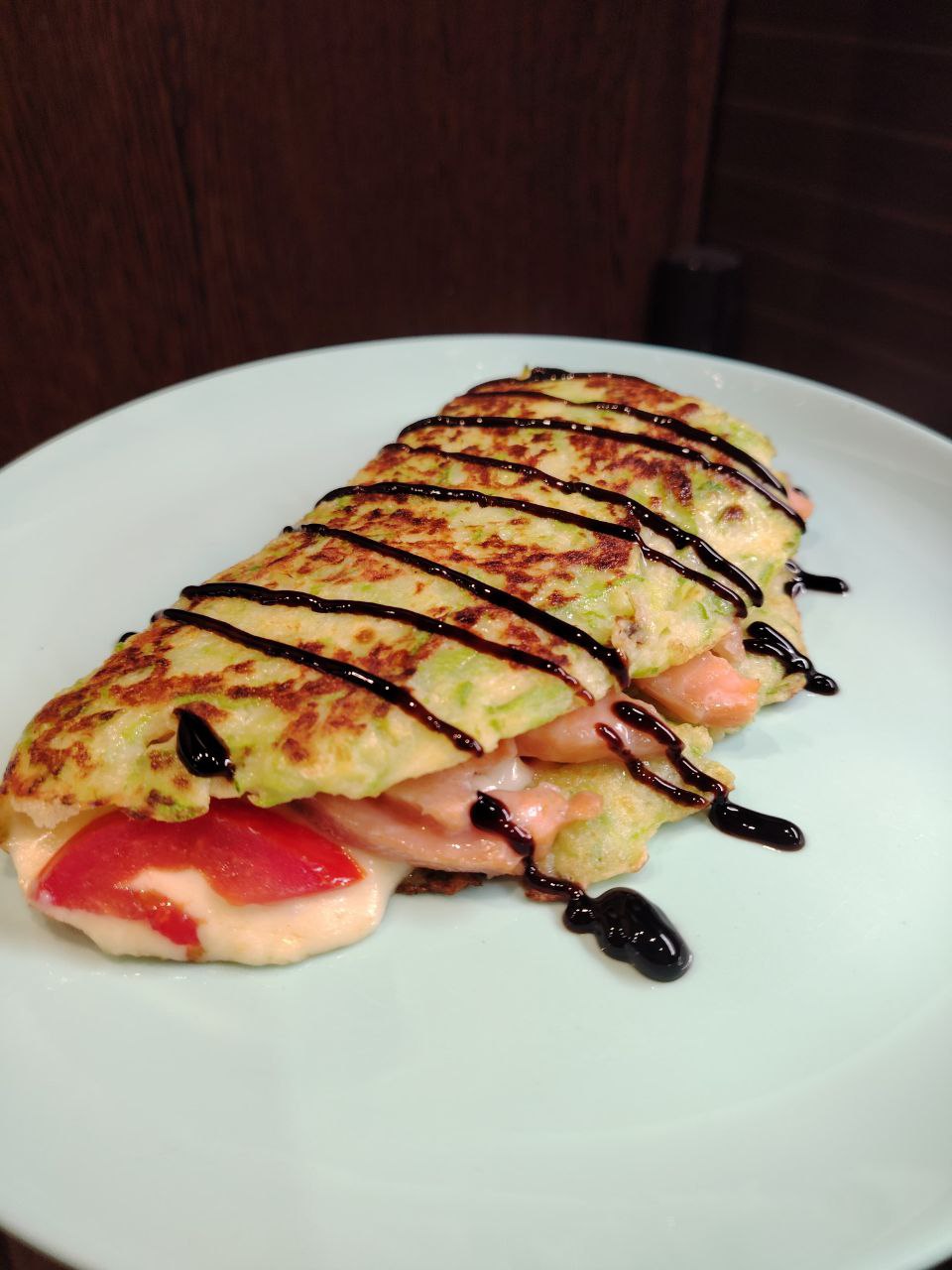 Кабачковый блинчик