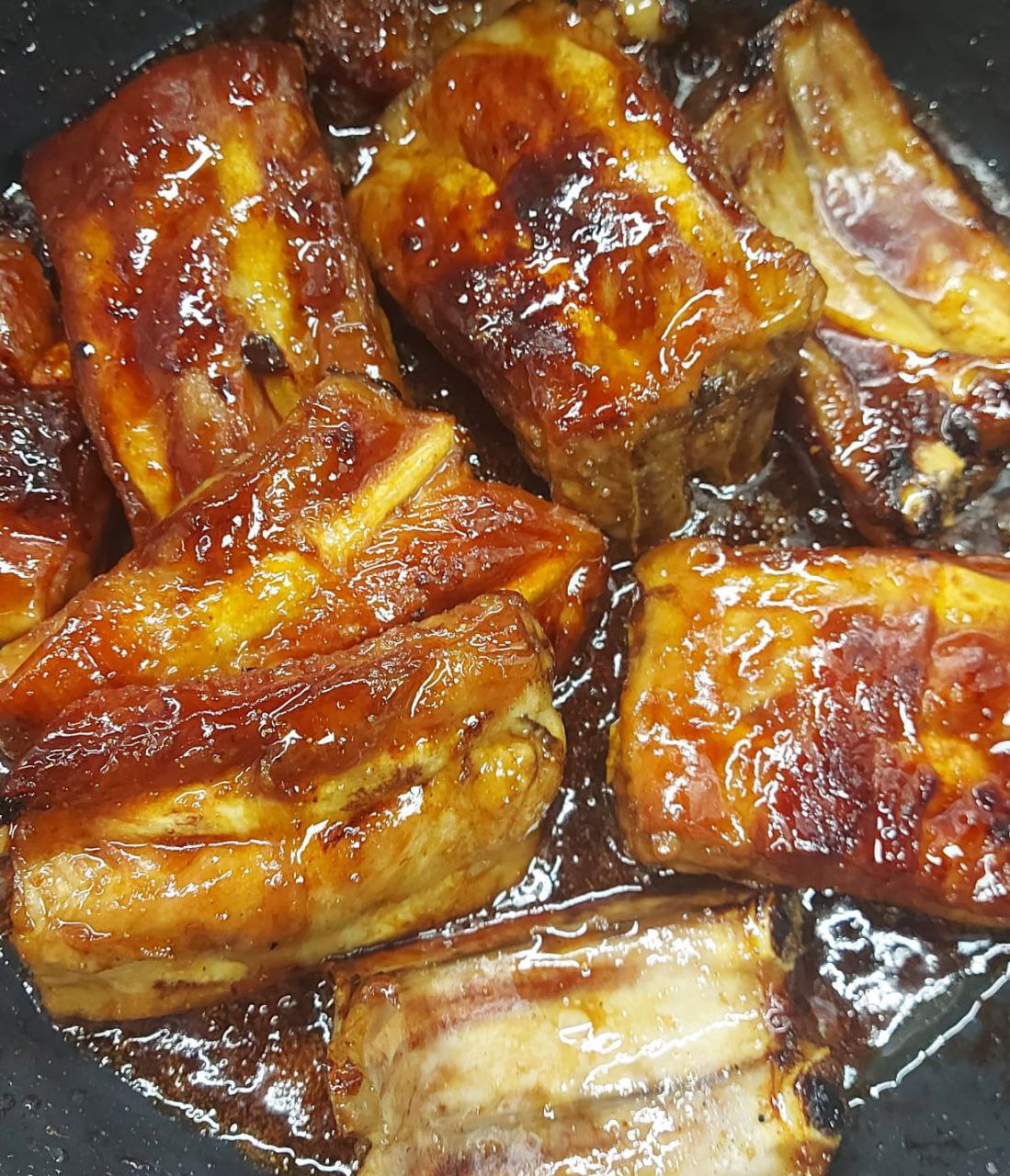 Ребрышки с медом