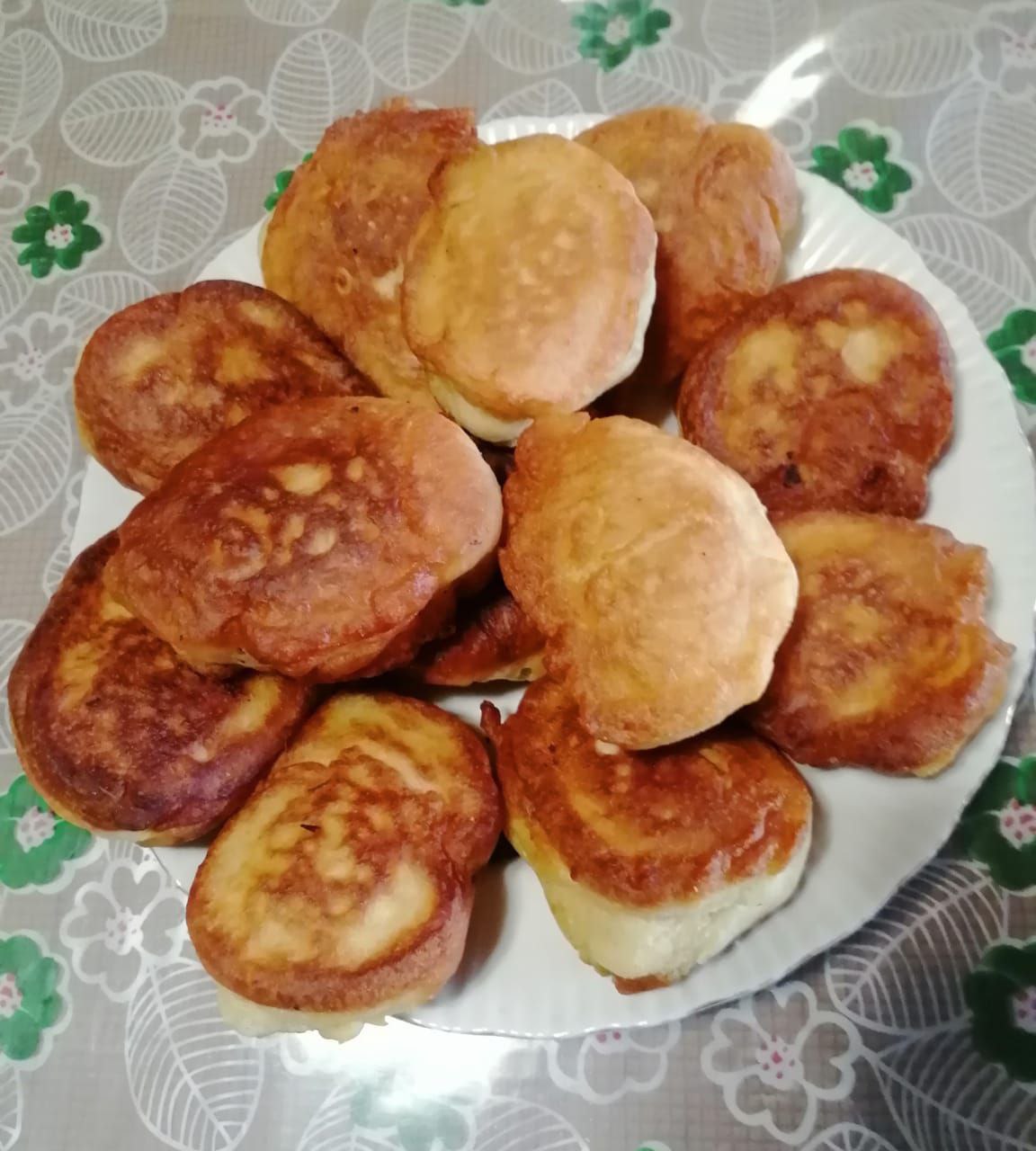 Без дрожжевые аладушки на кефире