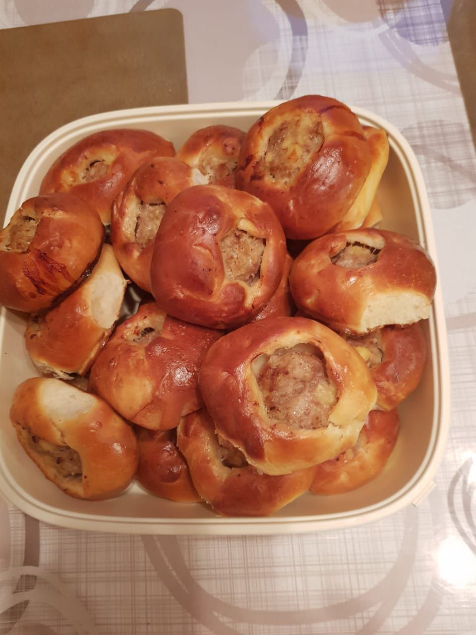 Пирожки с мясом