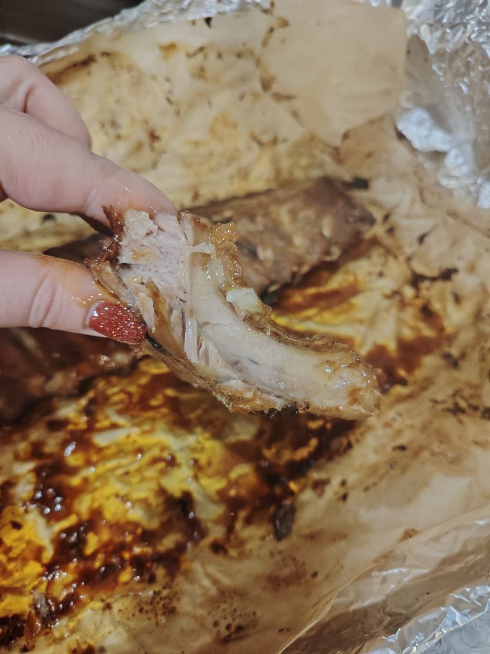 Ребра запечённы