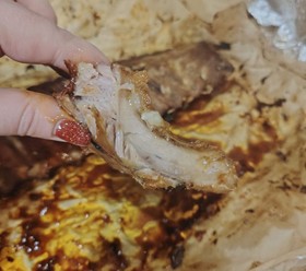 Ребра свиные запечённые