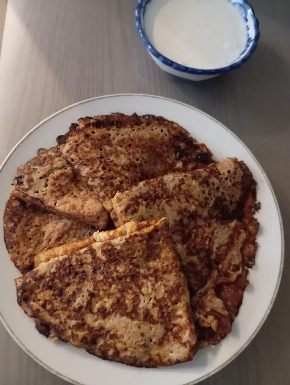 Блины с тыквой