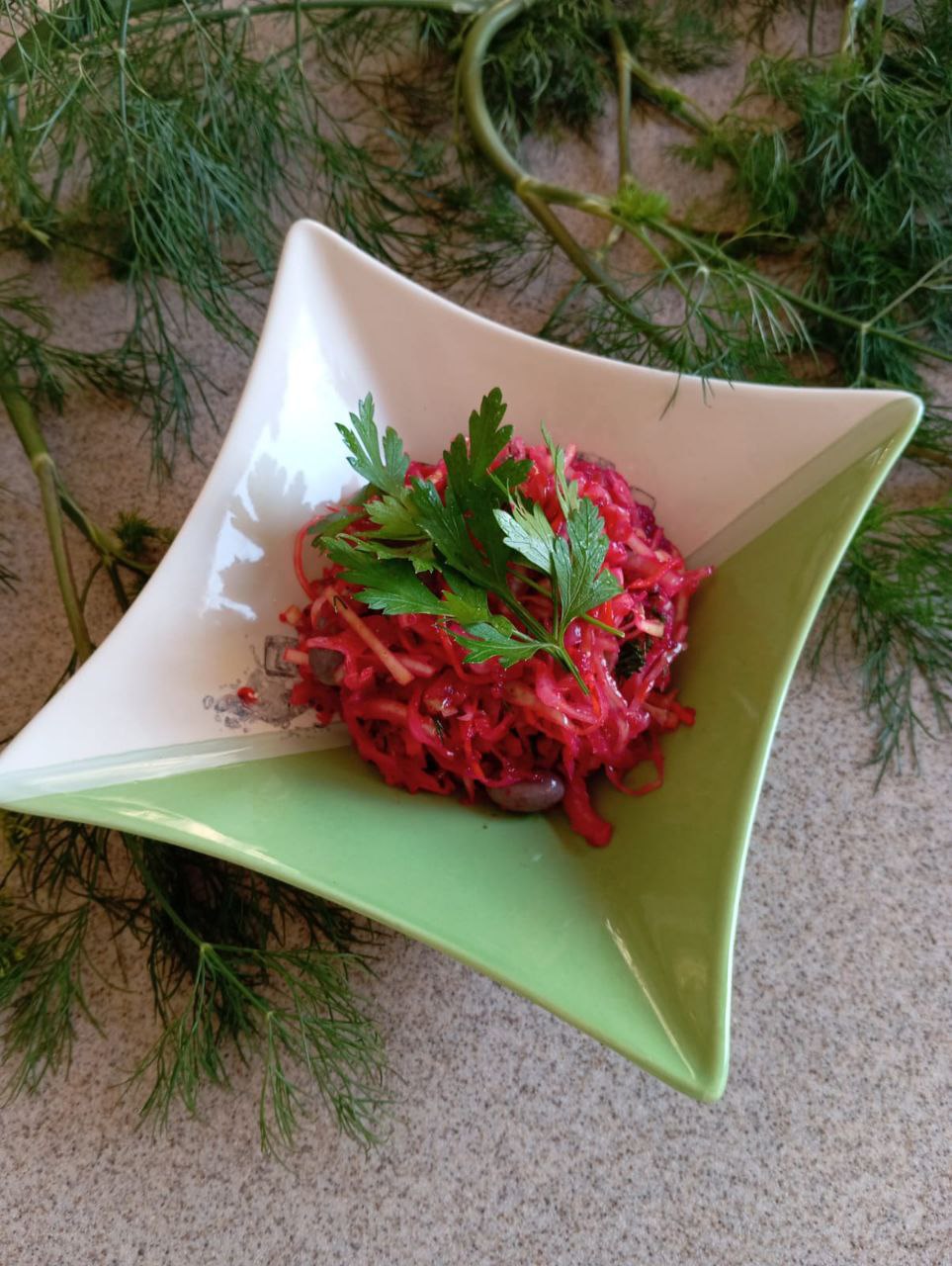 Осенний салат