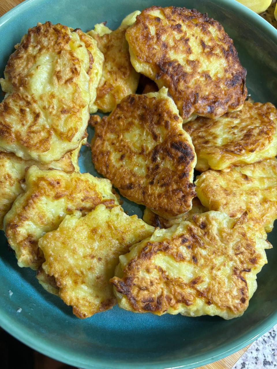 Кабачковые оладьи