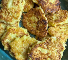 Кабачковые оладьи