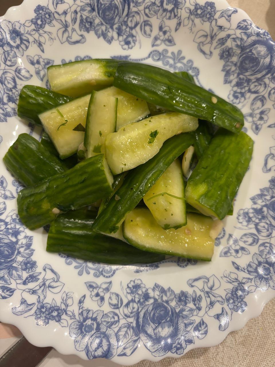 Огурцы малосольные