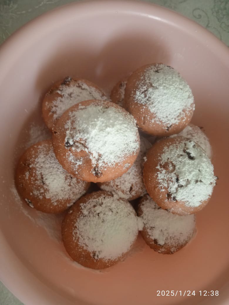 Кексы на творожном тесте