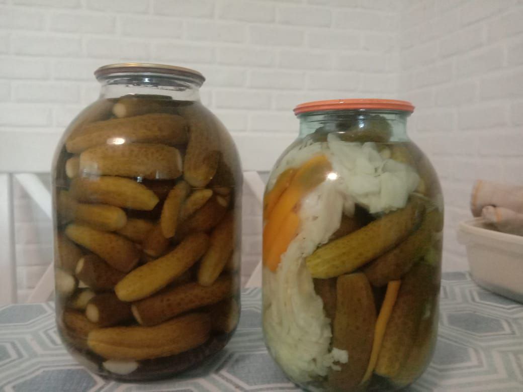 Огурцы маринованные