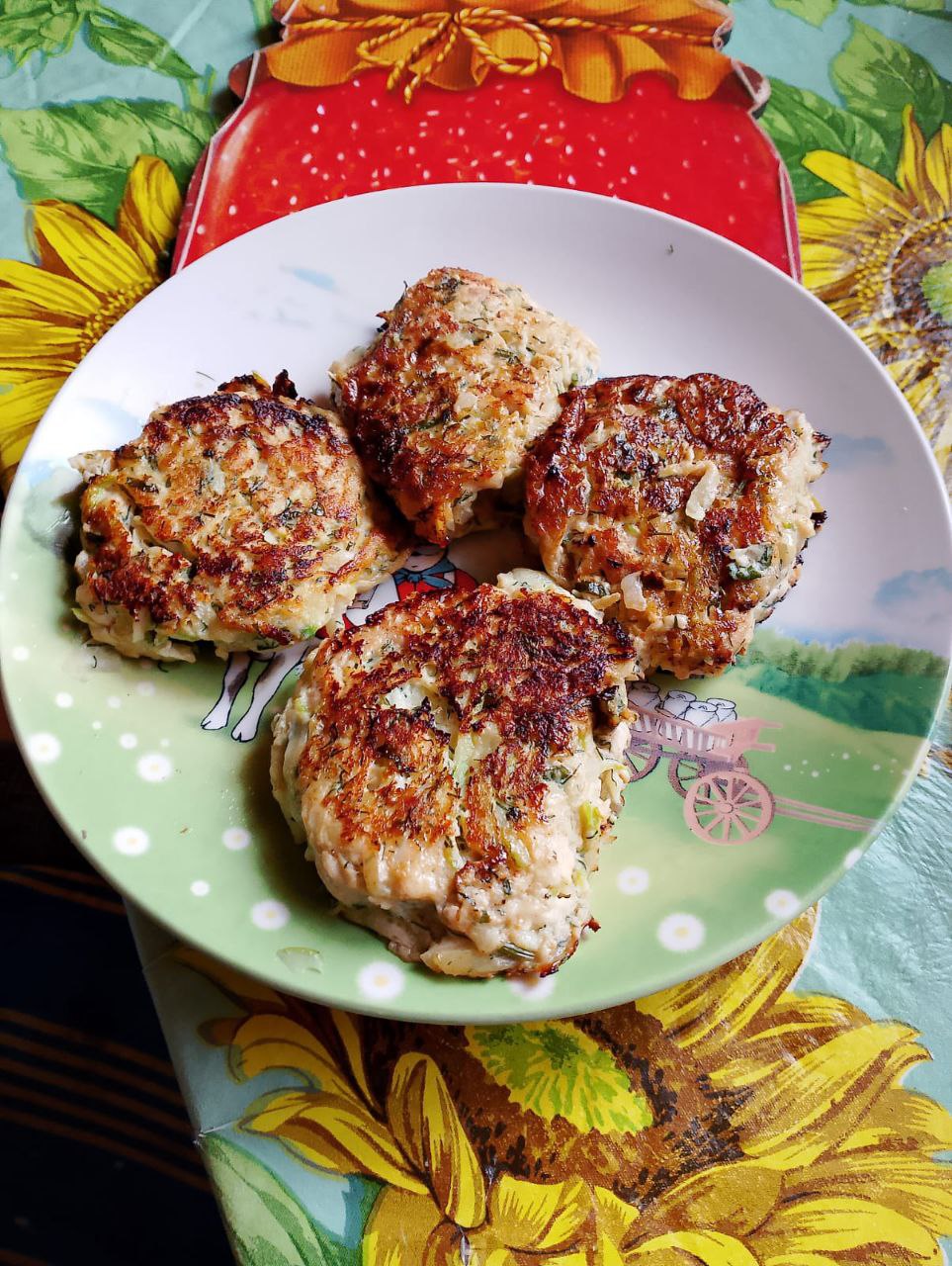 Котлетки кабачковые