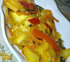 Капуста по- корейски.